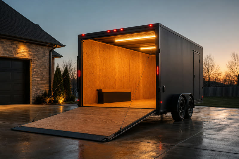Enclosed Trailer Doors